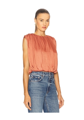 Steve Madden Milana Top in Brown. Size S. Also in L, M, XL, XS.