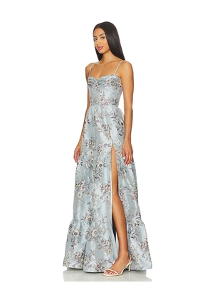 V. Chapman Lucetta Gown in Baby Blue. Size 2. Also in 0, 00, 12, 4, 6, 8.