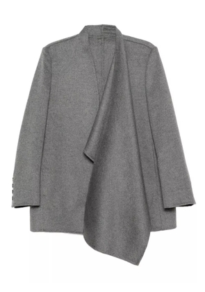JNBY asymmetric-hem coat - Grey