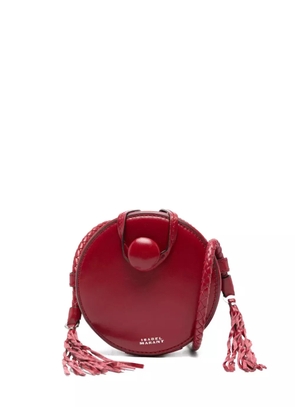 ISABEL MARANT Houna leather shoulder bag - Red