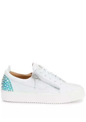 Giuseppe Zanotti Gail leather sneakers - White