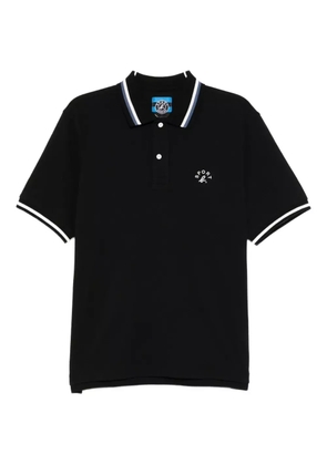 SPORT b. by agnès b. logo-embroidered polo shirt - Black