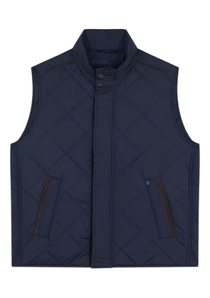 Paul & Shark quilted zip-up gilet - Blue