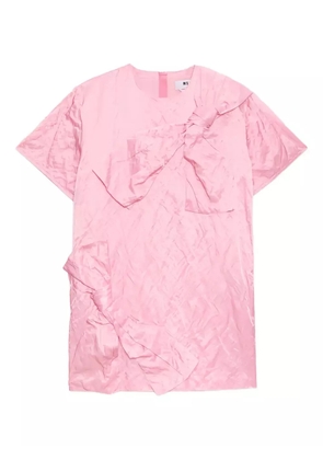 MSGM A-line mini dress - Pink