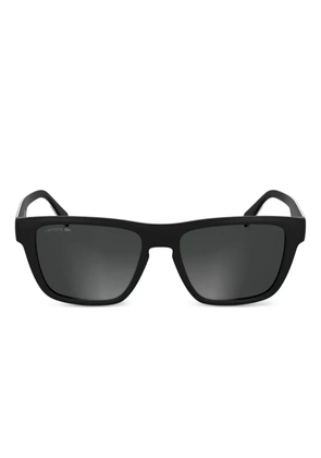 Lacoste logo-print sunglasses - Black