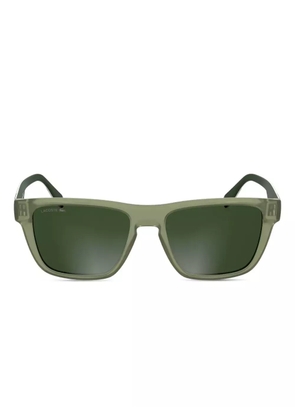 Lacoste logo-print sunglasses - Green