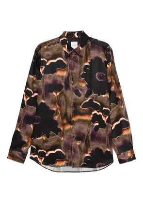 Paul Smith floral-print shirt - Brown