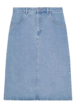 OpéraSPORT denim midi skirt - Blue
