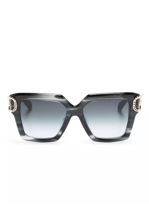 VALENTINO GARAVANI EYEWEAR VLogo Signature square-frame sunglasses - Black