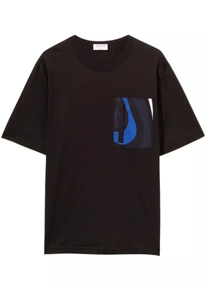 PUCCI Marmo-print cotton T-shirt - Black