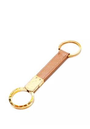 Bvlgari Pre-Owned 2000s leather keyring - Brown