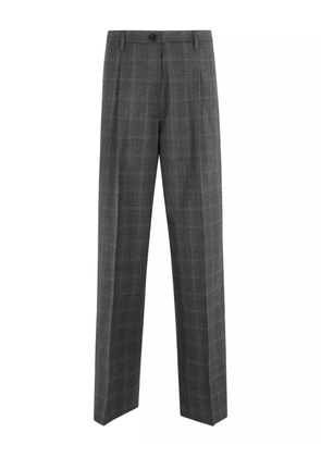 ASPESI checked trousers - Grey