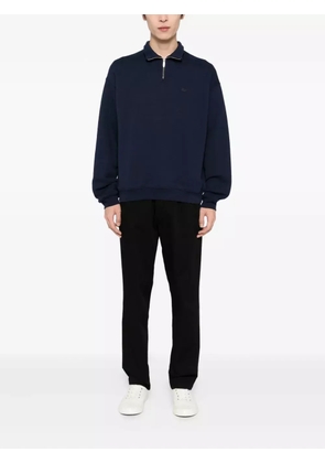 Lacoste logo-embroidered trousers - Black