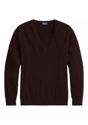 Polo Ralph Lauren V-neck cashmere pullover - Brown