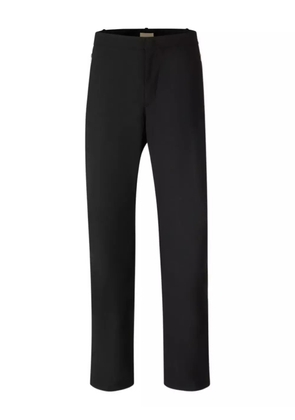 Laminar zip-pocket trousers - Black
