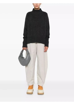 BeYou mock-neck cashmere sweater - Grey