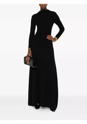 TOM FORD long-sleeve maxi dress - Black