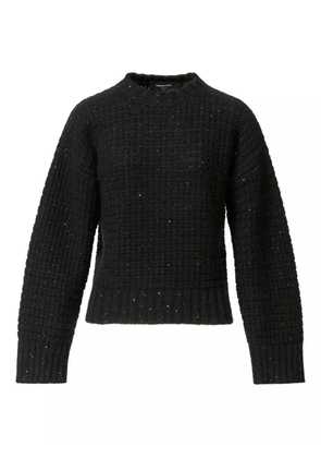 Fabiana Filippi sequin-embellished sweater - Black
