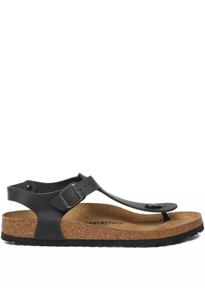 Birkenstock leather-buckle sandals - Black