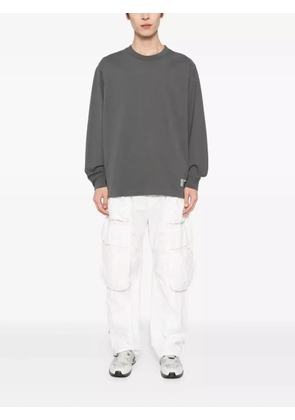 Kaptain Sunshine logo-patch T-shirt - Grey