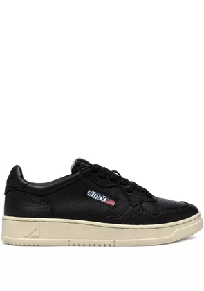 Autry Medalist leather sneakers - Black