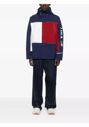 Tommy Hilfiger x Sail GP Sufa25 colour-blocked hooded jacket - Blue