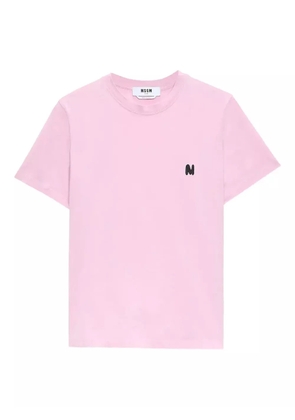 MSGM cotton t-shirt - Pink