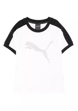 PUMA x Fenty rhinestone-embellishment T-shirt - White