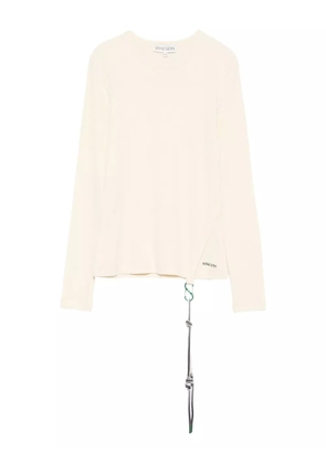 Stine Goya chain-detail long-sleeve top - White