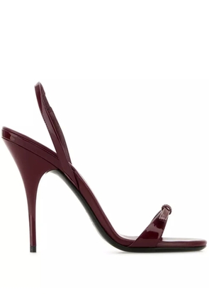 Miu Miu 105mm Tyrian sandals - Red