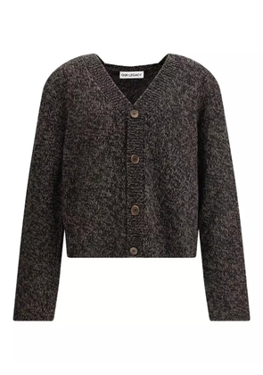 OUR LEGACY Academy V-neck button cardigan - Brown