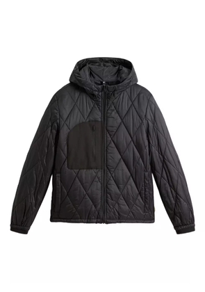 Woolrich diamond-pattern jacket - Black