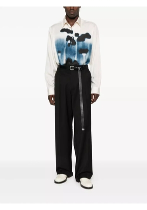 Paul Smith floral-print shirt - White