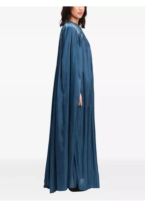 Baruni sequin-embellished pleated dress - Blue