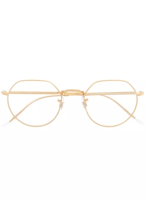 Ray-Ban round-frame glasses - Gold