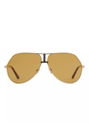TOM FORD geometric sunglasses - Gold