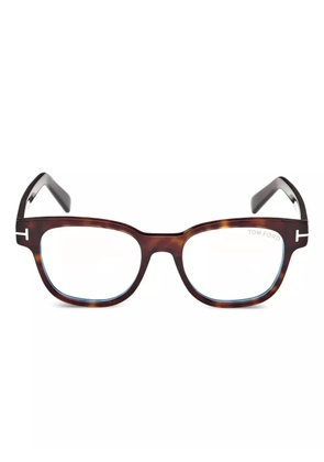 TOM FORD Eyewear square-frame glasses - Brown