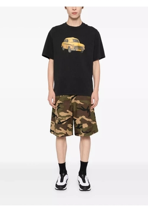 Melt graphic-print T-shirt - Black