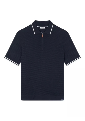 Paul & Shark half-zip polo shirt - Blue