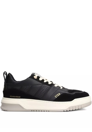 Stkn Skater-U leather sneakers - Black