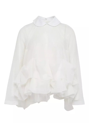 Comme des Garçons TAO ruffled blouse - White