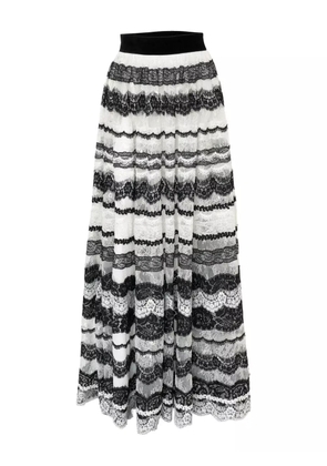 Carolina Herrera lace-embellished ball skirt - White