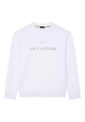 Paul & Shark logo-print sweatshirt - White