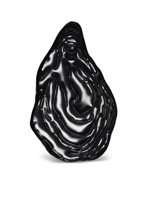 KOROBEYNIKOV oyster-shaped clip earrings - Black