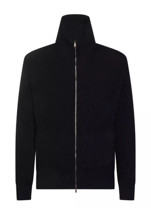 Altea zip-up wool sweater - Black