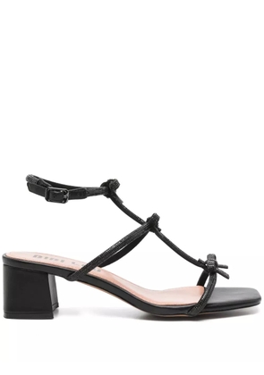 Bibi Lou 55mm leather sandals - Black