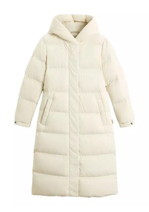 Woolrich Cloud Madison hooded quilted coat - White