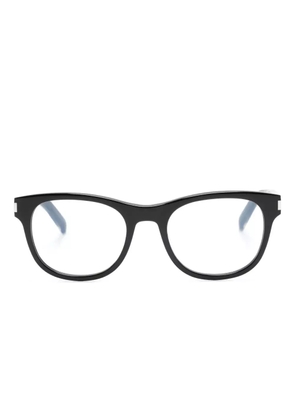 Saint Laurent Eyewear oval-frame glasses - Black