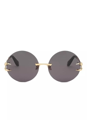 Roberto Cavalli round-frame sunglasses - Yellow