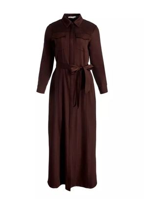 alice + olivia Chassidy belted midi dress - Brown